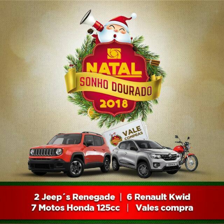 CAMPANHA “NATAL SONHO DOURADO” 2018 DA ACEJAN