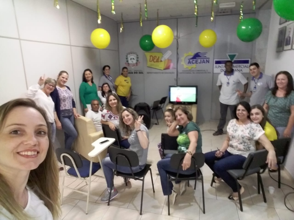 ACEJAN E DEPARTAMENTO DE EDUCAÇÃO – TRABALHANDO E TORCENDO JUNTOS
