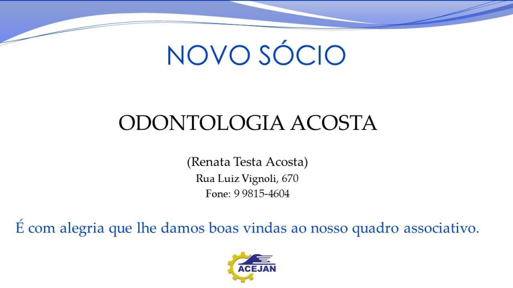 NOVO SÓCIO