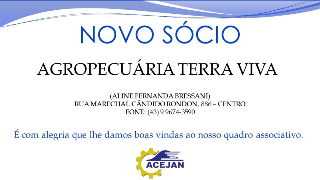 NOVO SÓCIO