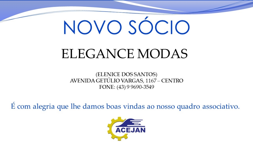 NOVO SÓCIO