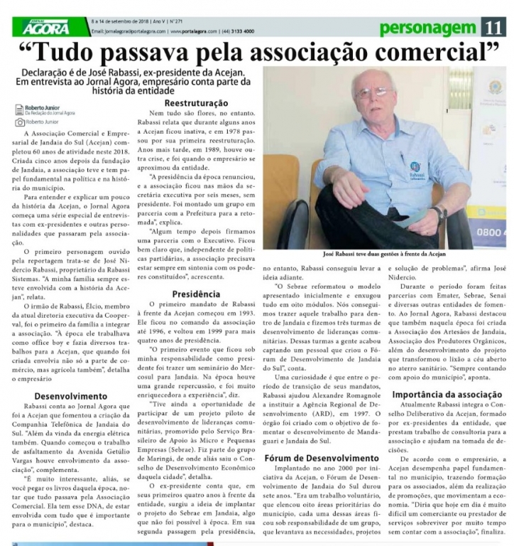 “TUDO PASSAVA PELA ASSOCIAÇÃO COMERCIAL”