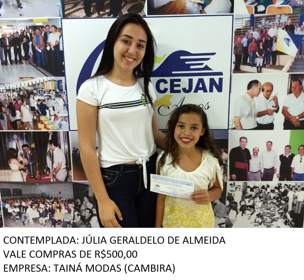 CONTEMPLADA CAMPANHA “DIA DAS CRIANÇAS” 2018