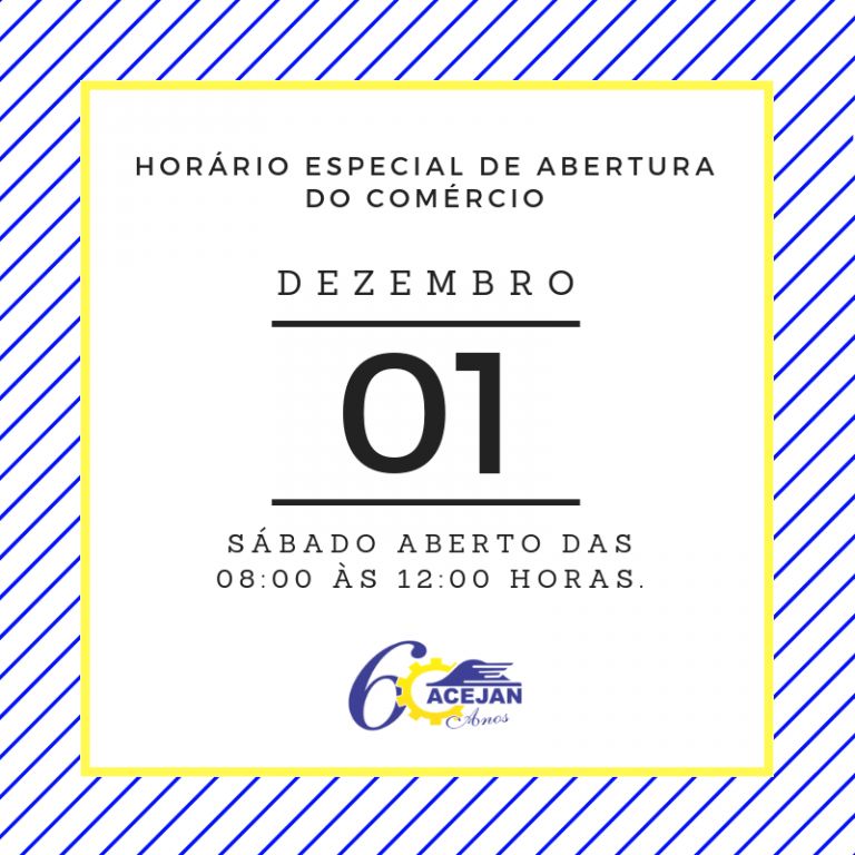HORÁRIO ESPECIAL MÊS 12/2018