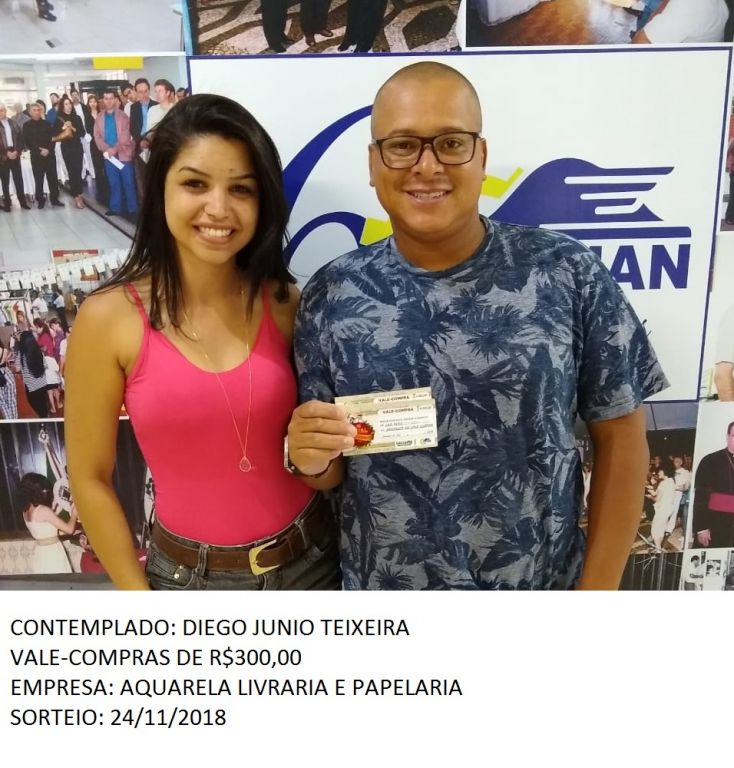 ENTREGA DOS VALE-COMPRAS DA CAMPANHA “NATAL SONHO DOURADO” 2018