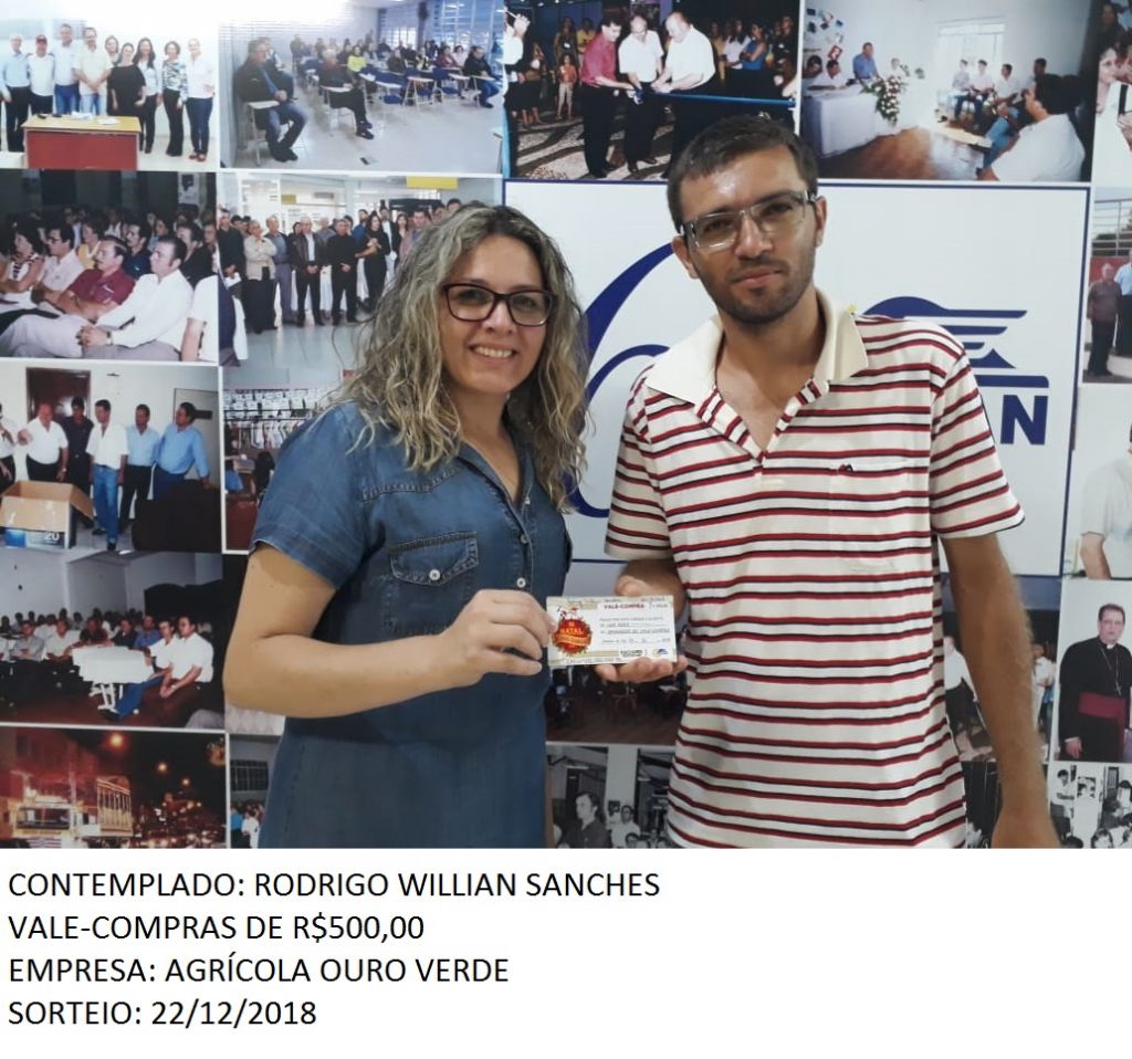 ACEJAN REALIZA ENTREGA DOS VALE-COMPRAS DA CAMPANHA “NATAL SONHO DOURADO” 2018