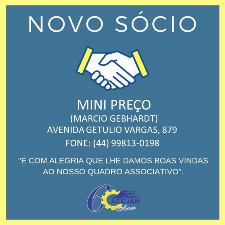 NOVO SÓCIO