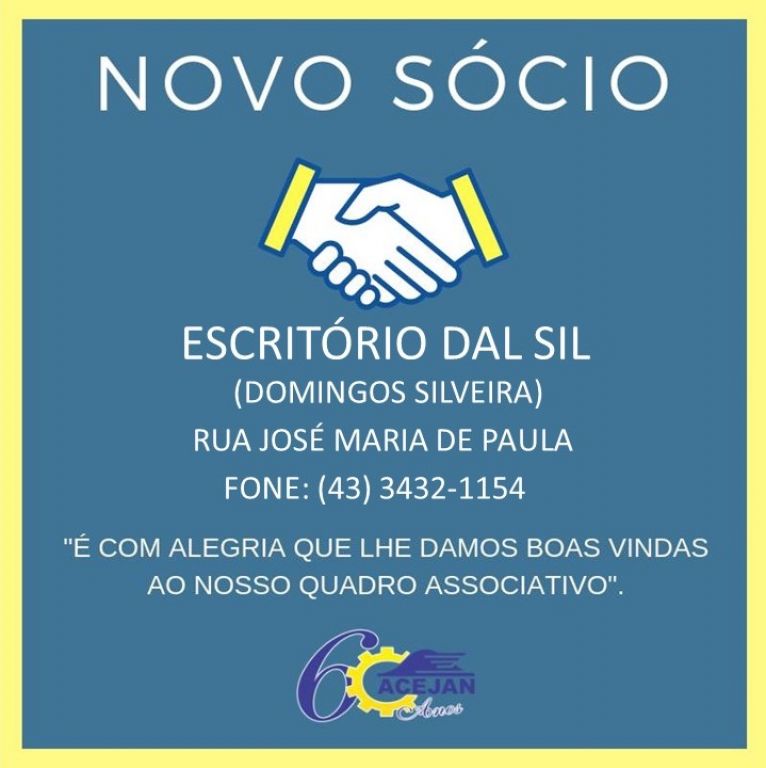 NOVO SÓCIO