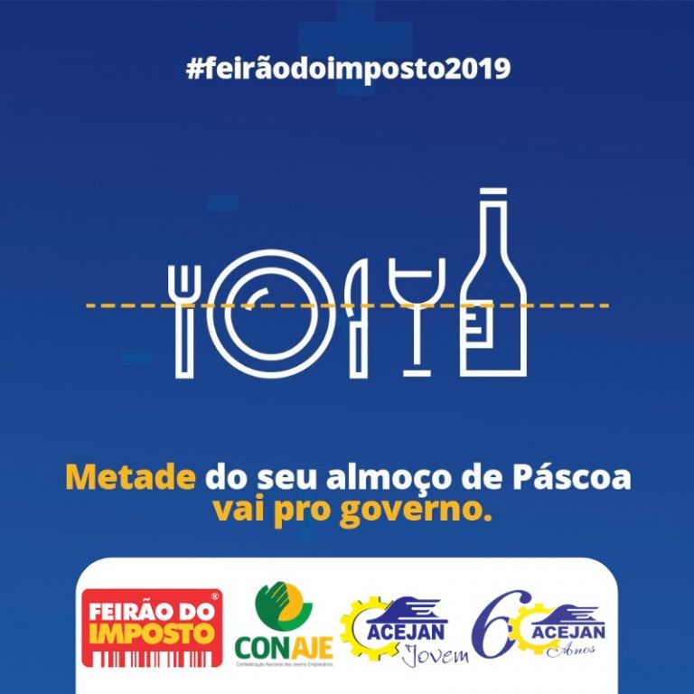 #FEIRÃODOIMPOSTO2019
