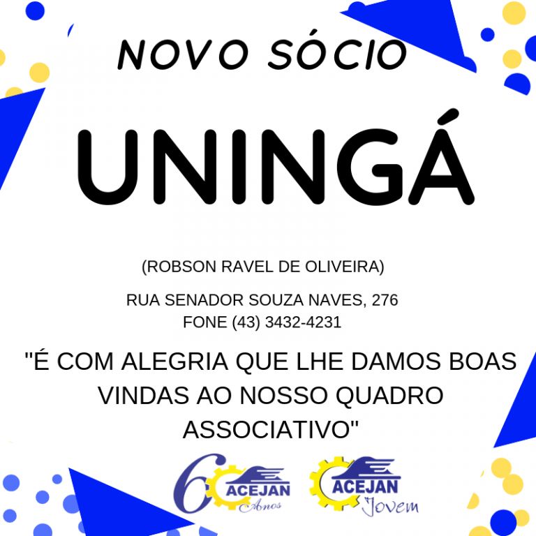 NOVO SÓCIO