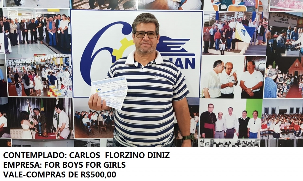 CONTEMPLADO DA CAMPANHA “DIA DOS NAMORADOS” 2019.