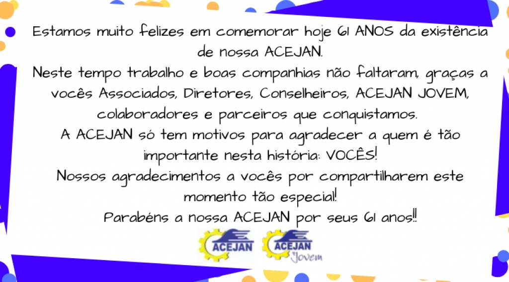 61 ANOS ACEJAN!
