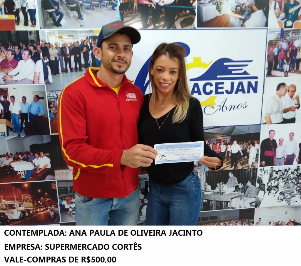CONTEMPLADA DA CAMPANHA “DIA DOS PAIS” 2019.