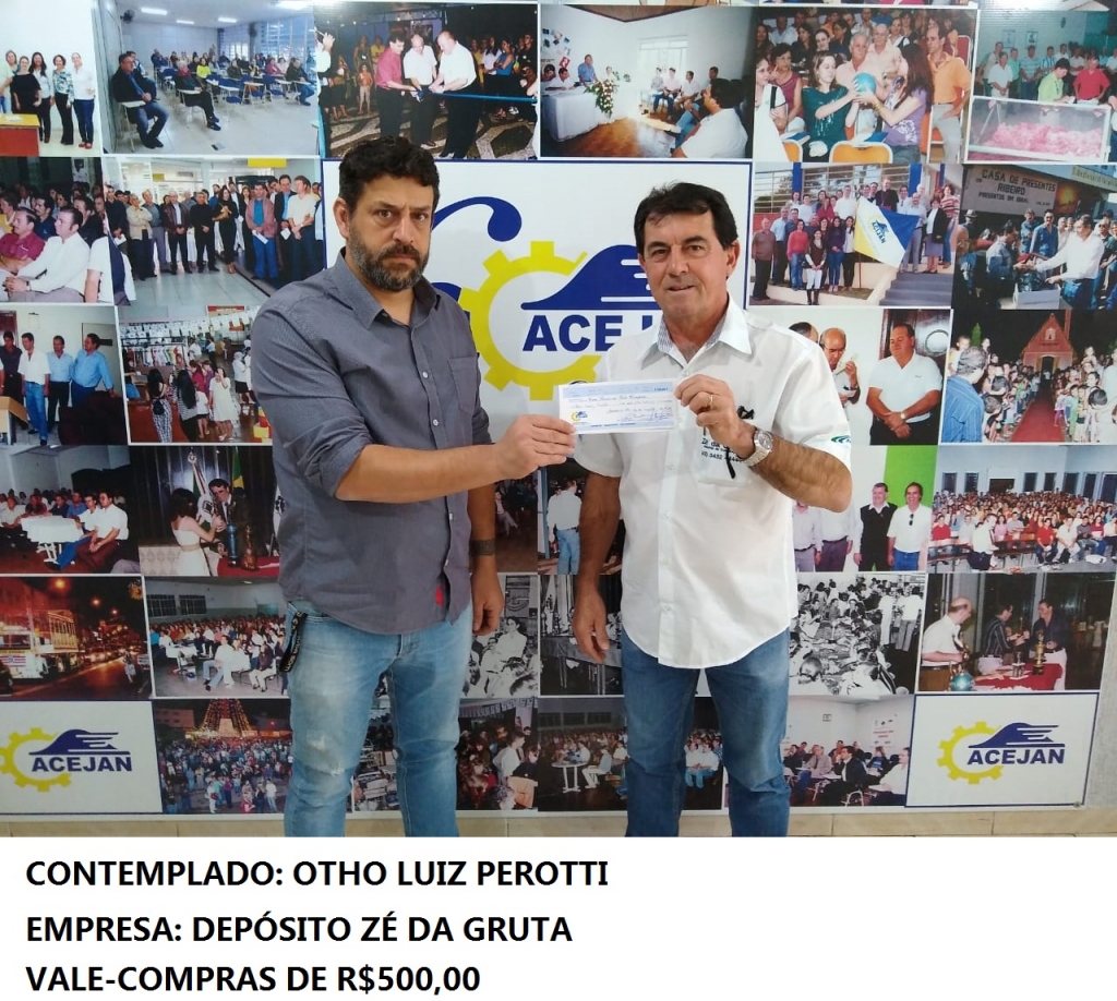 CONTEMPLADO DA CAMPANHA “DIA DOS PAIS” 2019.