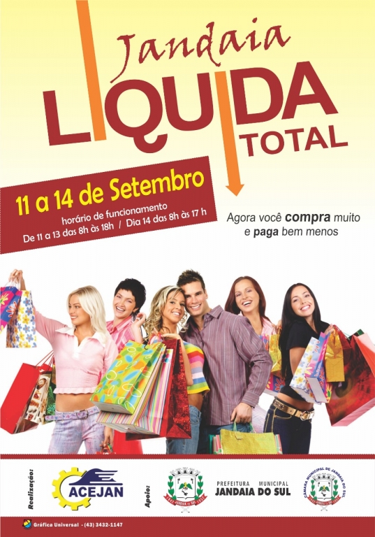 VEM AÍ JANDAIA LIQUIDA TOTAL!!! AGUARDEM!!!