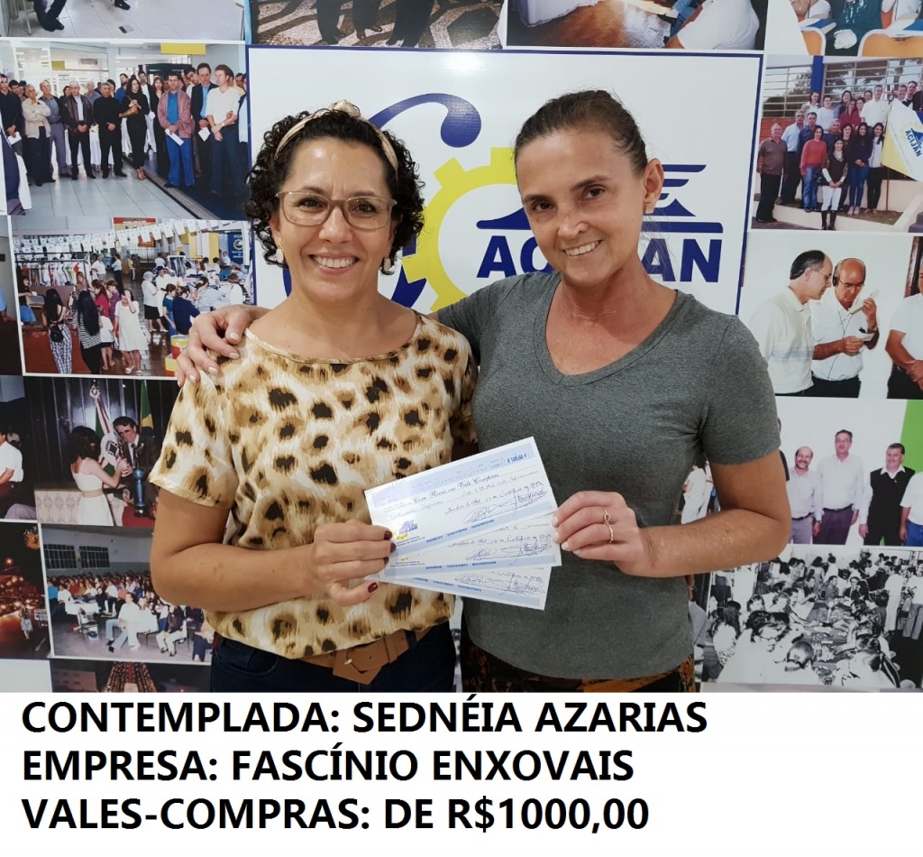 CONTEMPLADA DA CAMPANHA “DIA DAS CRIANÇAS” 2019.
