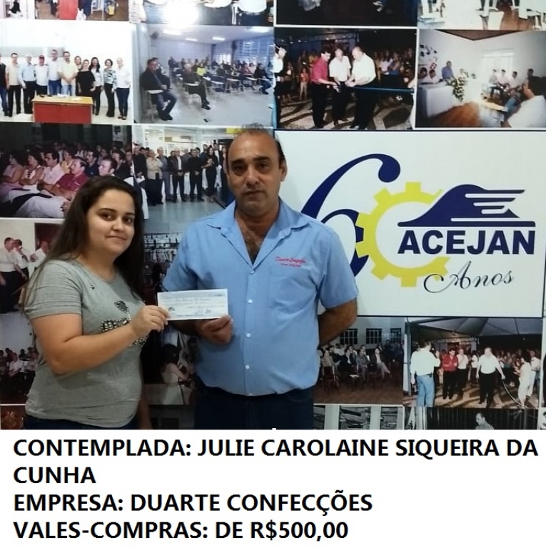 CONTEMPLADA DA CAMPANHA “DIA DAS CRIANÇAS” 2019.