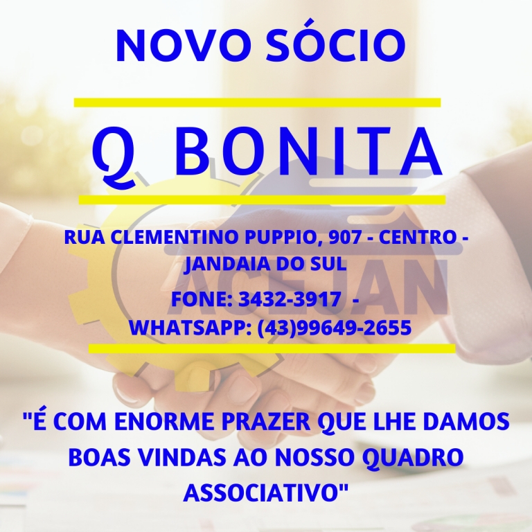 NOVO SÓCIO