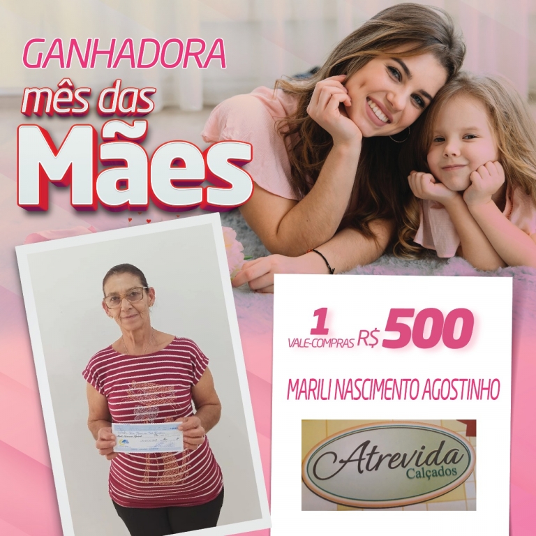 CONTEMPLADA “CAMPANHA DIA DAS MÃES” 2020