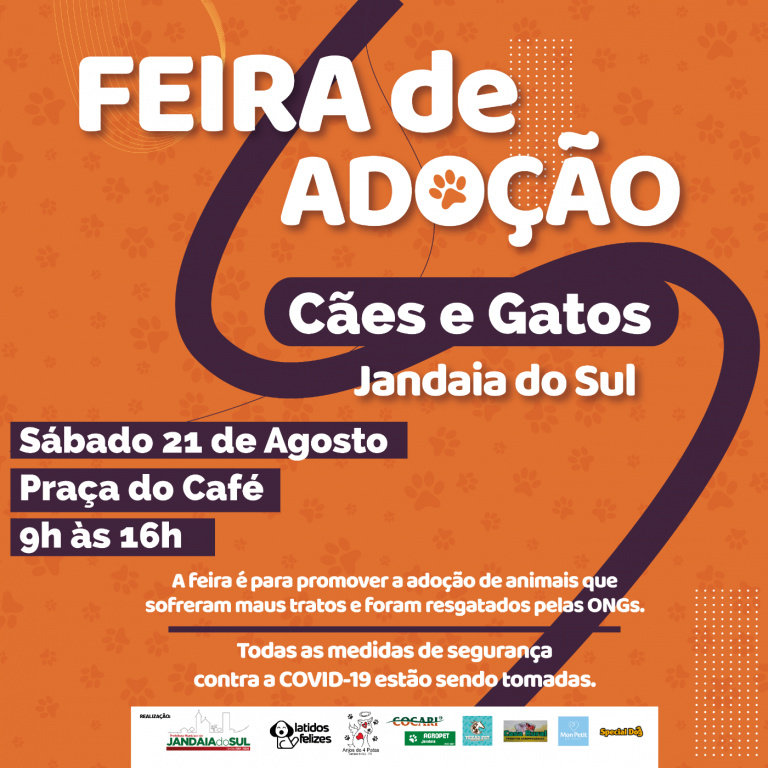 FEIRA DE ADOÇÃO CÃES E GATOS