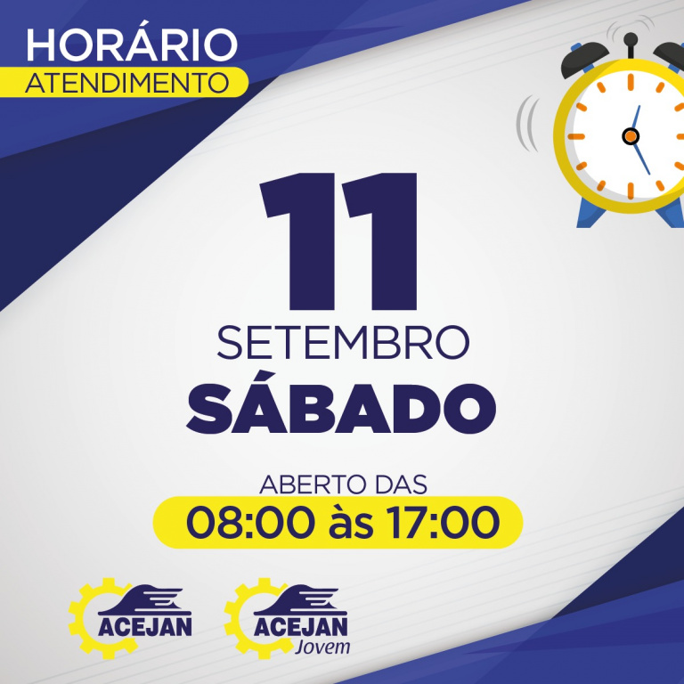 HORÁRIO ESPECIAL ABERTURA DO COMÉRCIO DE JANDAIA DO SUL