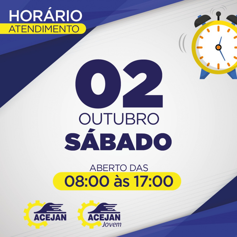 HORÁRIO ESPECIAL ABERTURA DO COMÉRCIO DE JANDAIA DO SUL