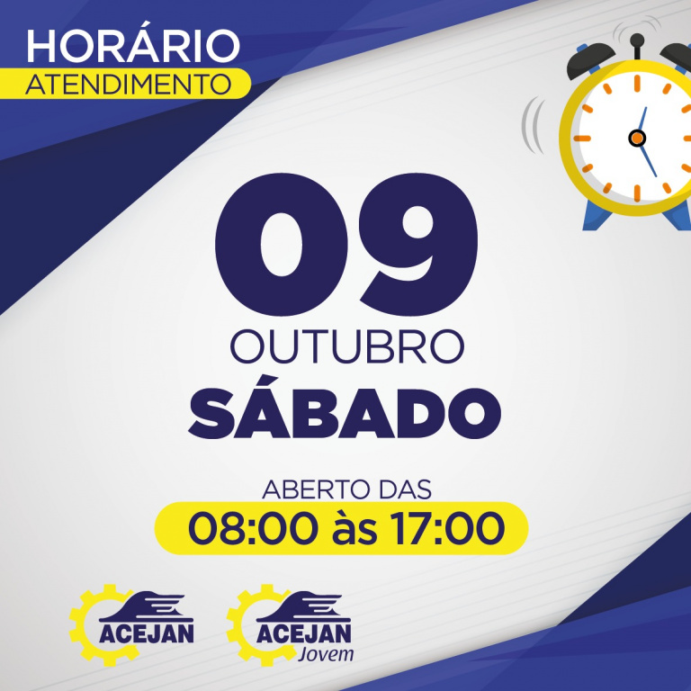 HORÁRIO ESPECIAL ABERTURA DO COMÉRCIO DE JANDAIA DO SUL