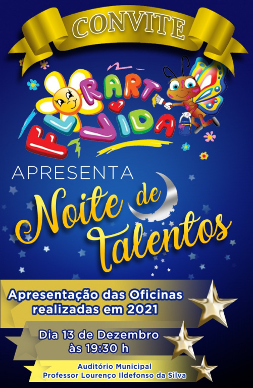 NOITE DE TALENTOS DA FLORART VIDA
