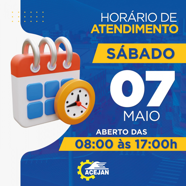 HORÁRIO ESPECIAL ABERTURA DO COMÉRCIO DE JANDAIA DO SUL