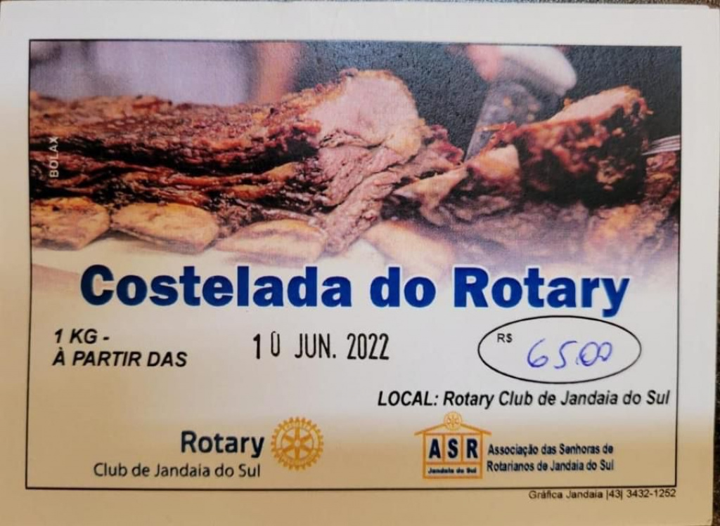 COSTELADA DO ROTARY CLUB DE JANDAIA DO SUL