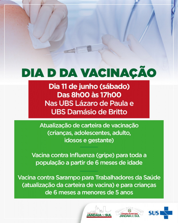 DIA D DA VACINAÇÃO