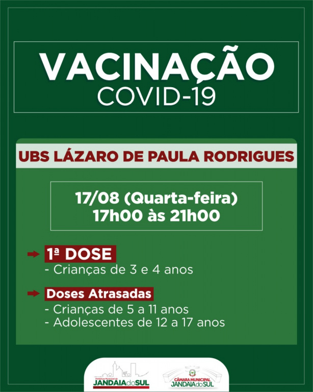 VACINAÇÃO COVID-19