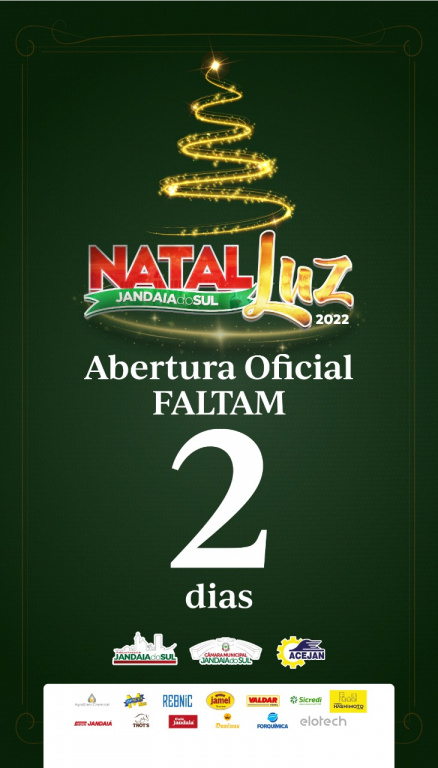 ABERTURA OFICIAL NATAL LUZ 2022