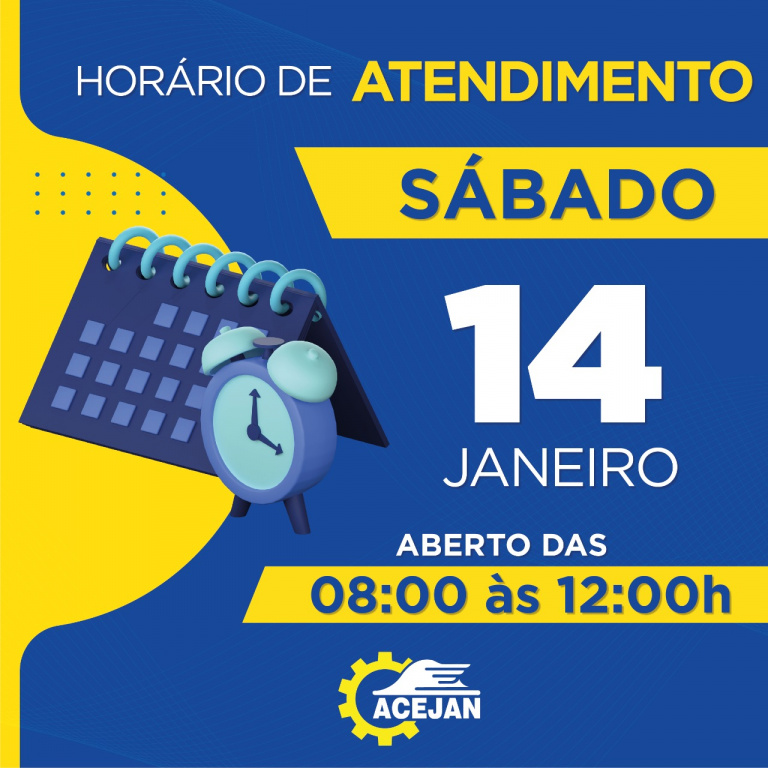 HORÁRIO DE ATENDIMENTO DO COMÉRCIO DE JANDAIA DO SUL