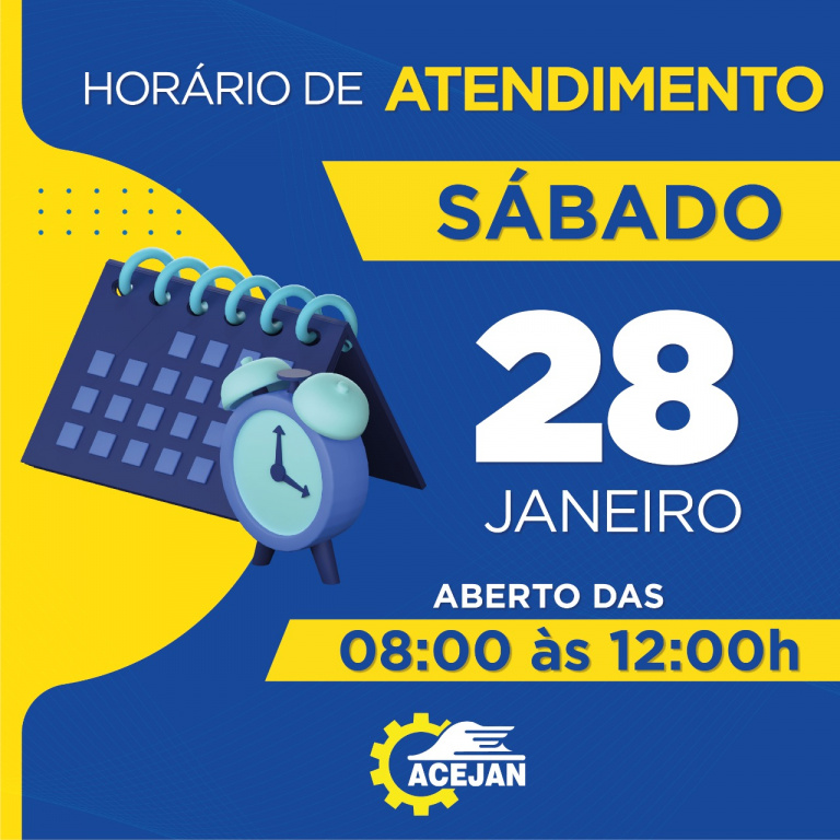HORÁRIO DE ATENDIMENTO DO COMÉRCIO DE JANDAIA DO SUL