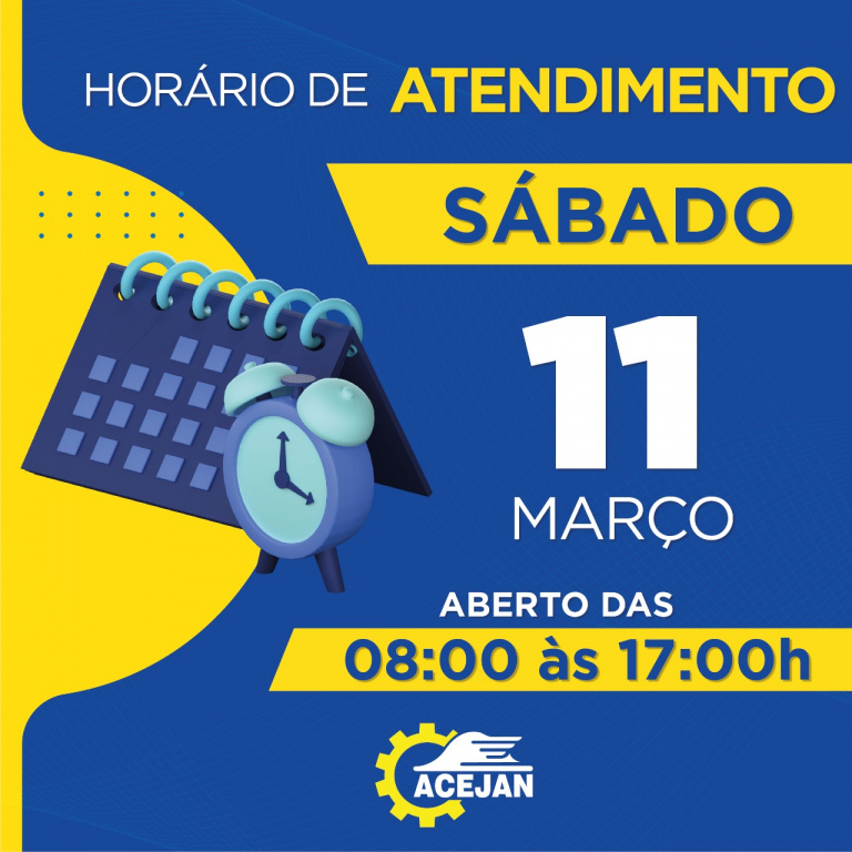HORÁRIO ESPECIAL ABERTURA DO COMÉRCIO DE JANDAIA DO SUL