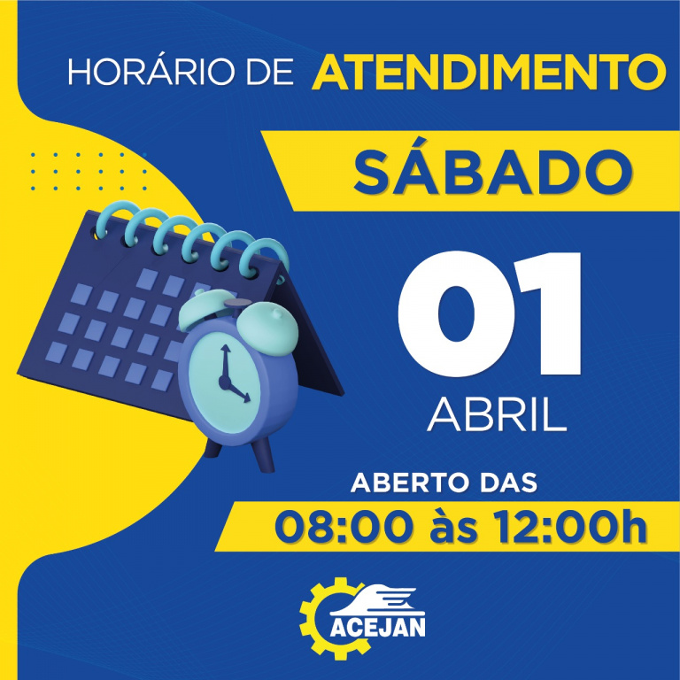 HORÁRIO DE ATENDIMENTO DO COMÉRCIO DE JANDAIA DO SUL