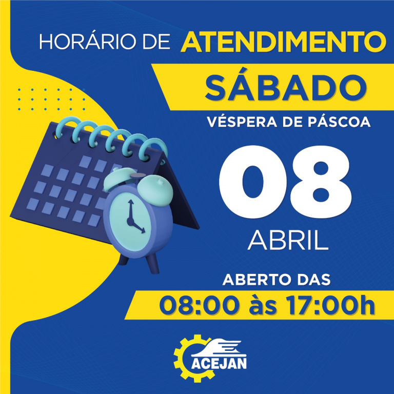 HORÁRIO ESPECIAL ABERTURA DO COMÉRCIO DE JANDAIA DO SUL
