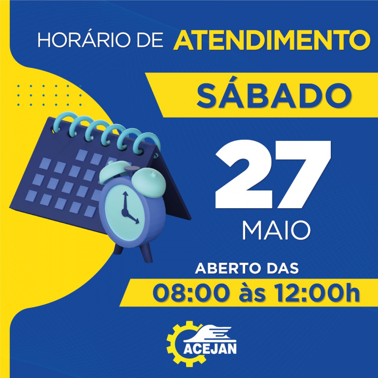 HORÁRIO DE ATENDIMENTO DO COMÉRCIO DE JANDAIA DO SUL