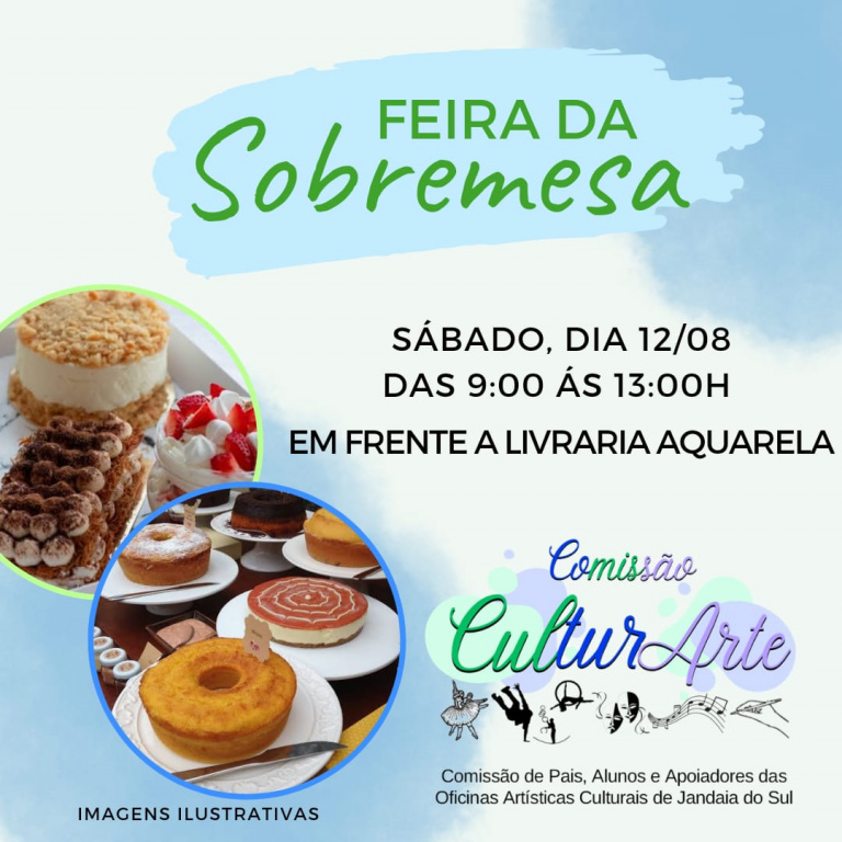 FEIRA DA SOBREMESA DA COMISSÃO CULTUARTE