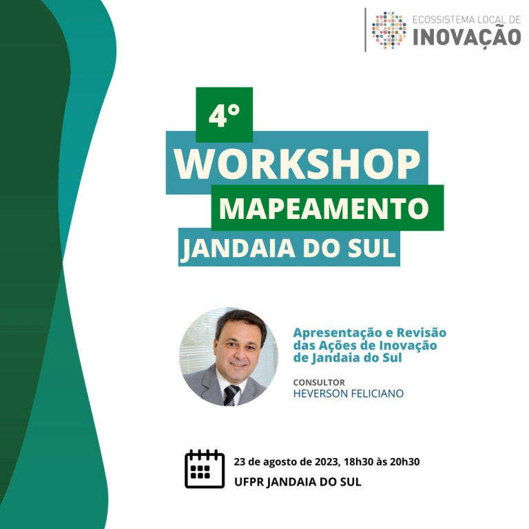 4º WORKSHOP MAPEAMENTO JANDAIA DO SUL