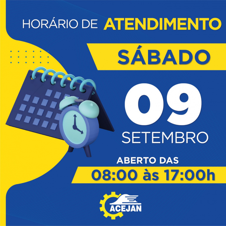 HORÁRIO ESPECIAL ABERTURA DO COMÉRCIO DE JANDAIA DO SUL