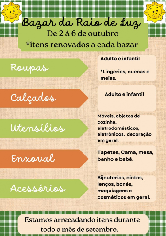 BAZAR DA RAIO DE LUZ