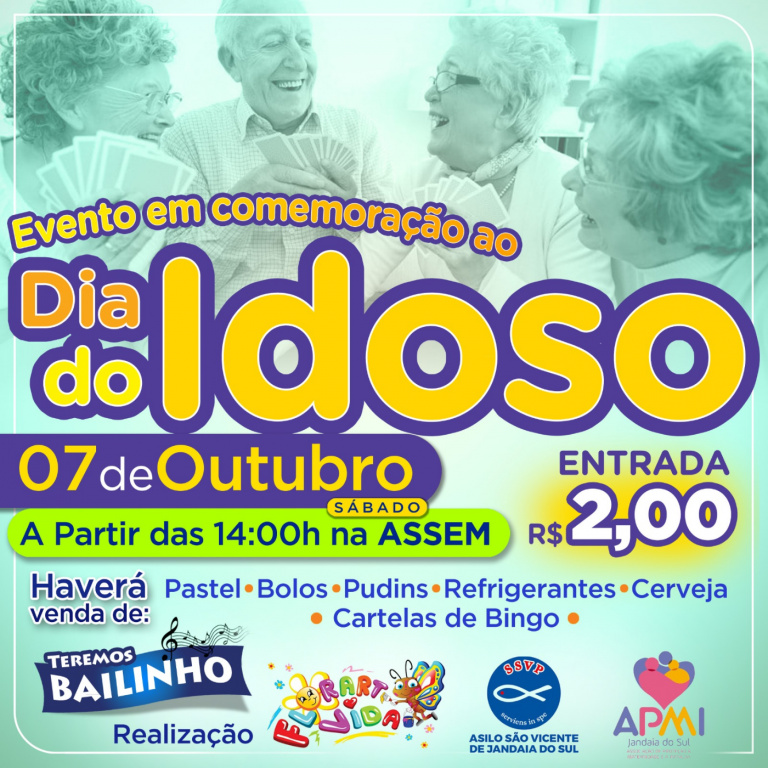 EVENTO EM COMEMORAÇÃO AO DIA DO IDOSO