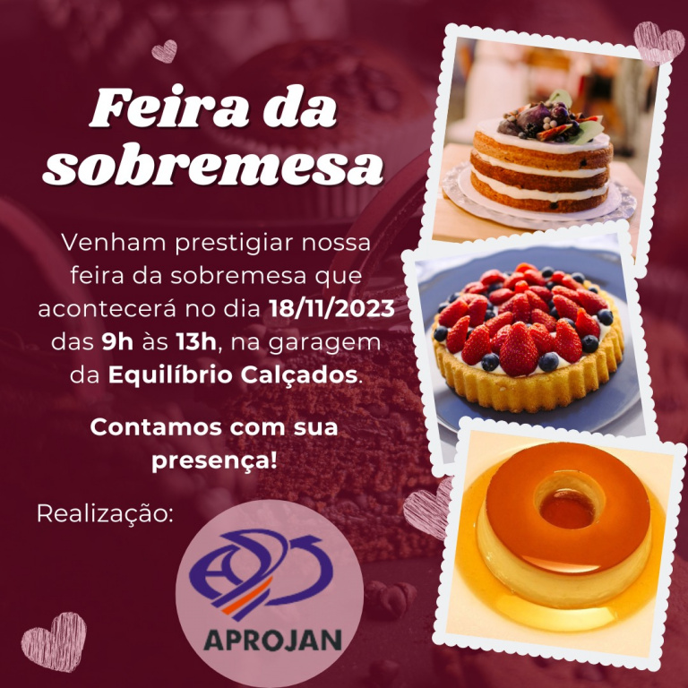 FEIRA DA SOBREMESA APROJAN