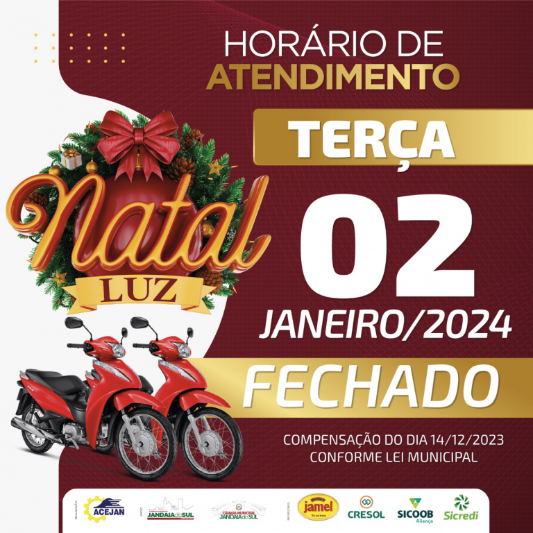 COMÉRCIO FECHADO EM JANDAIA DO SUL