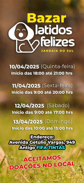 BAZAR LATIDOS FELIZES JANDAIA DO SUL