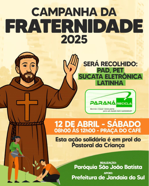 AÇÃO SOLIDÁRIA EM PROL DA PASTORAL DA CRIANÇA