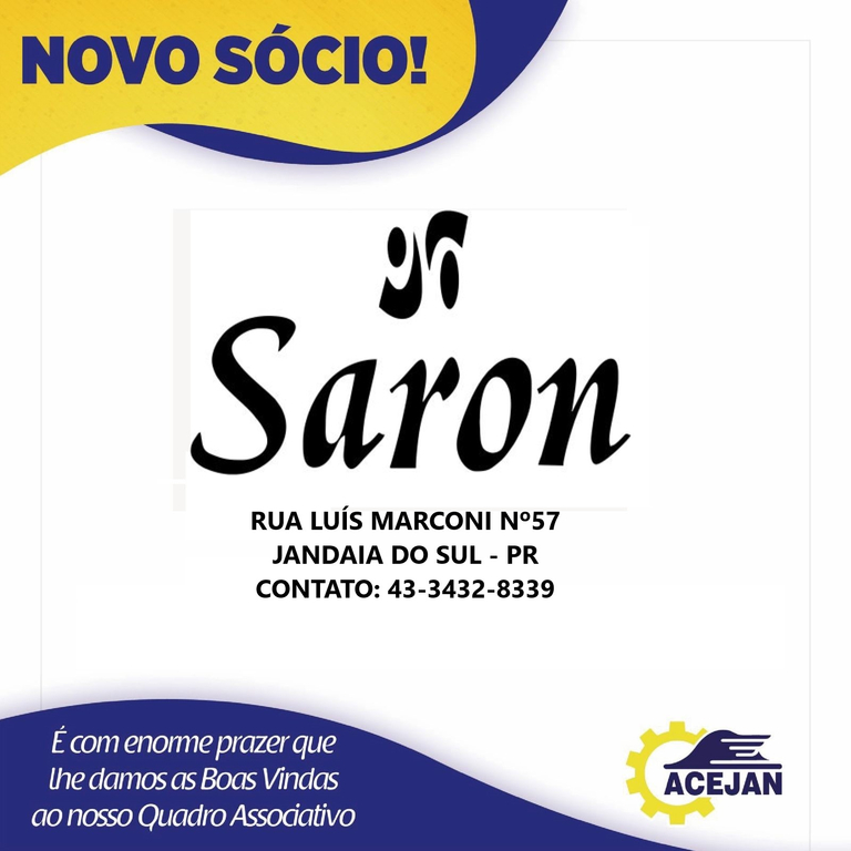 NOVO SÓCIO!