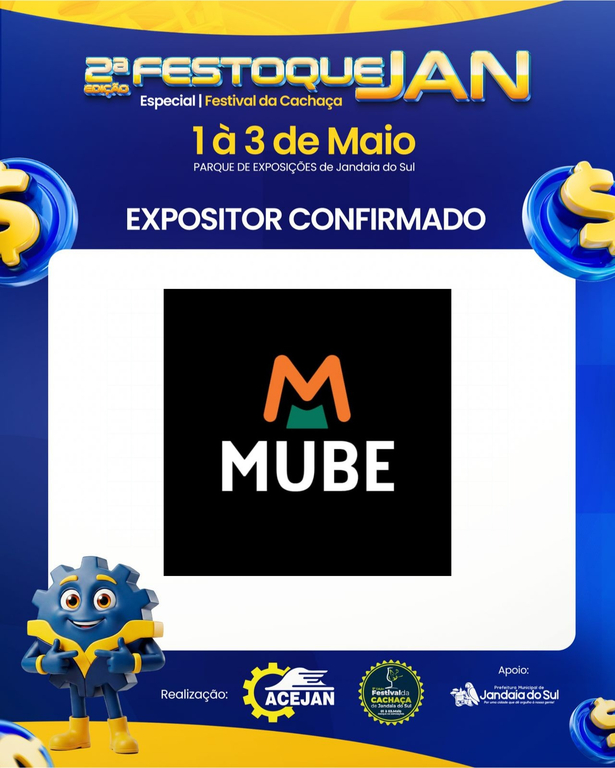 EXPOSITOR CONFIRMADO NA 2ª FESTOQUEJAN – ESPECIAL FESTIVAL DA CACHAÇA